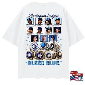Dodgers Tshirt Los Angeles Hall Of Fame Jackie Robinson Gifts Tshirt